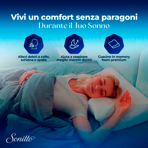 Cuscino Cervicale Ortopedico - Sonitto™