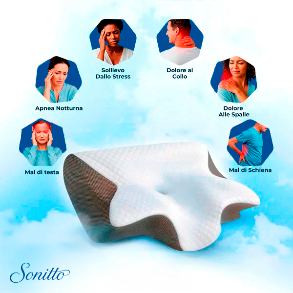 Cuscino Cervicale Ortopedico - Sonitto™